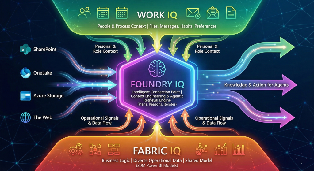 Work Fabric Foundry IQ - Why Microsoft Ignite 2025 AI Makes Knowledge Architecture Your Next Strategic Priority