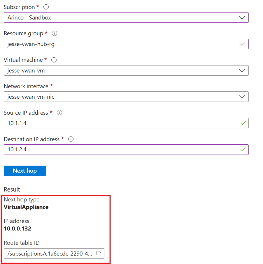 Microsegmentation Traffic Inspection 2
